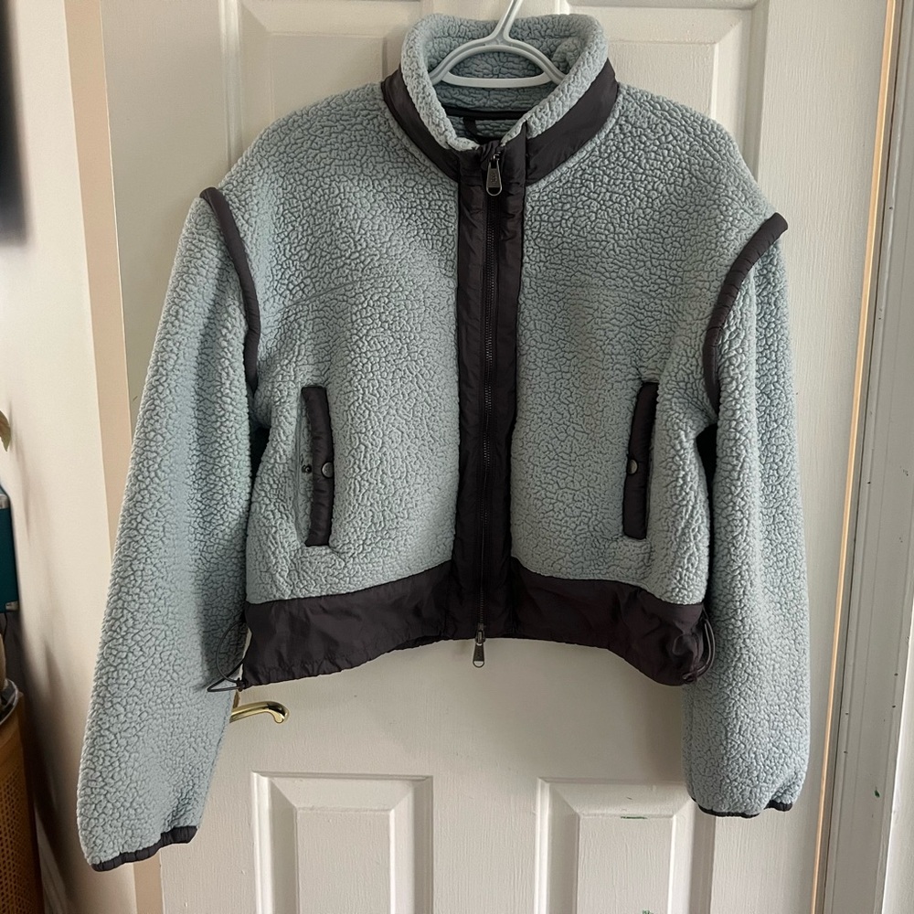 Free people court side fleece jacket - Picture 5 of 11
